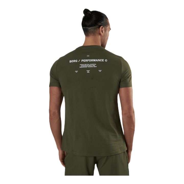 Sthlm Training Tee Green