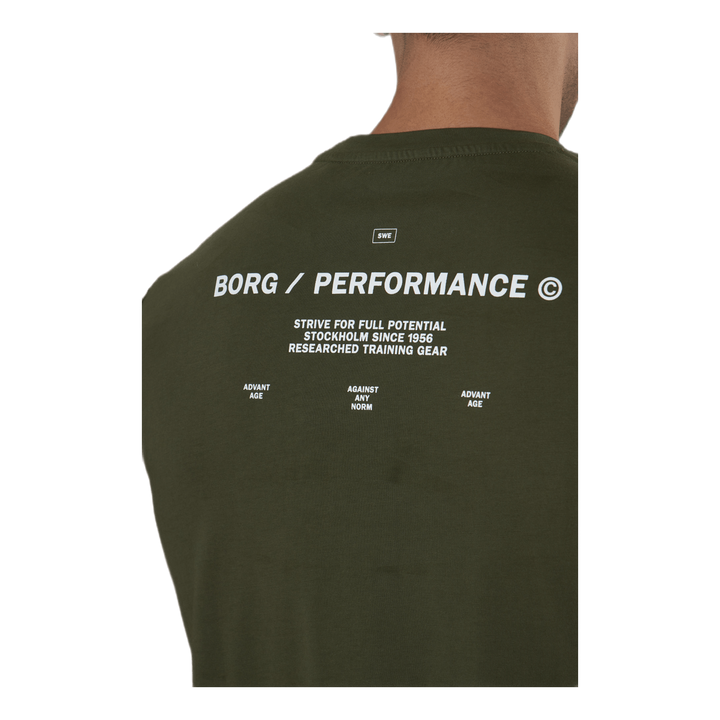 Sthlm Training Tee Green