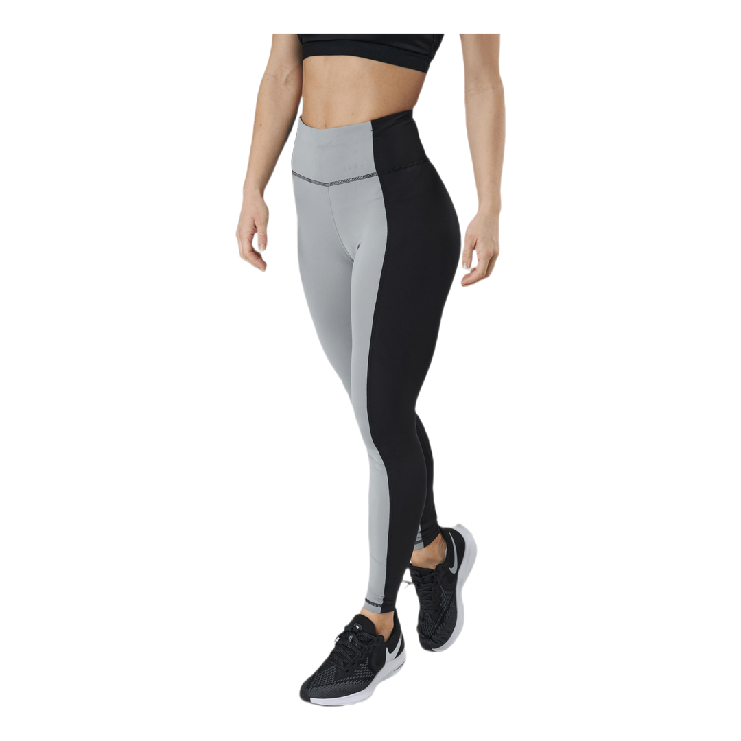 Borg High Waist Two-Tone Grey