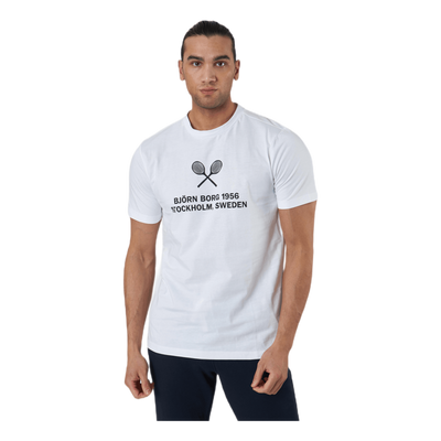 Borg Sport Tee White