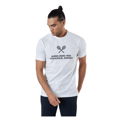 Borg Sport Tee White