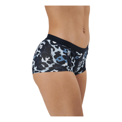 Mia Camodots Minishorts 2-Pack Blue/Black