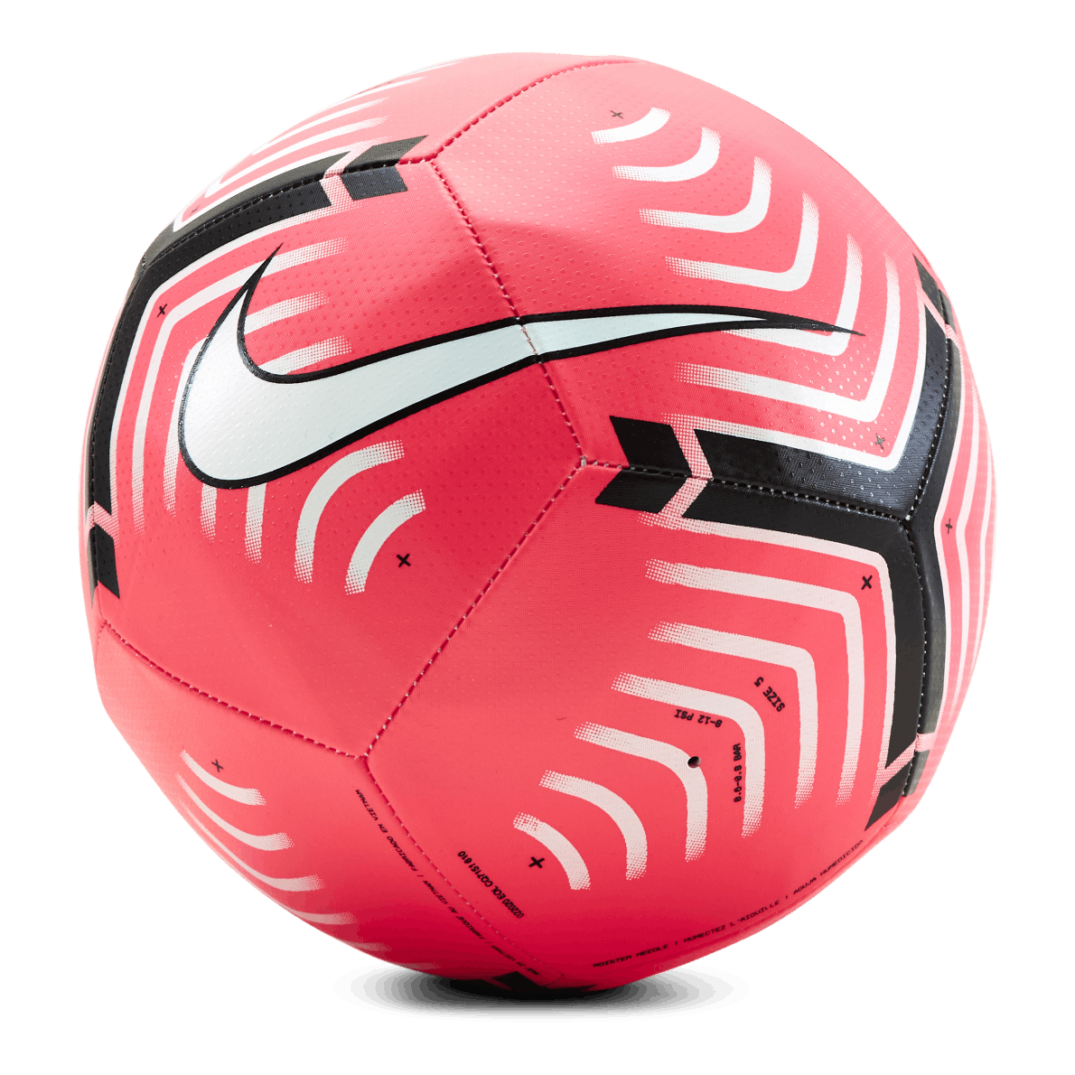Premier League Pitch Soccer Ball Pink/White