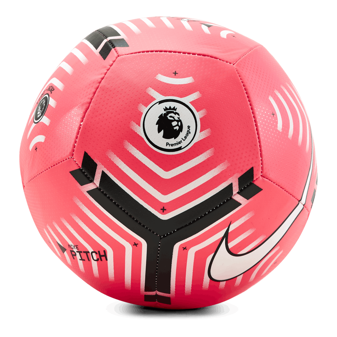 Premier League Pitch Soccer Ball Pink/White
