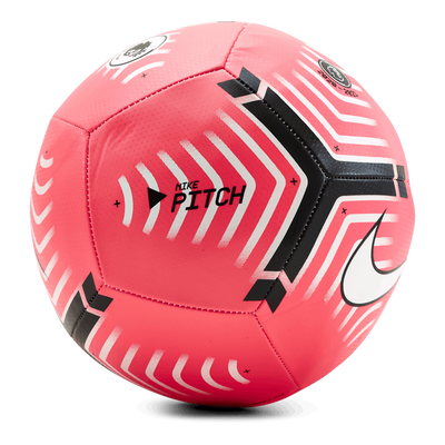 Premier League Pitch Soccer Ball Pink/White