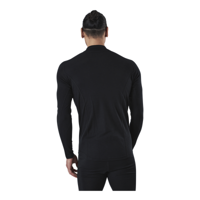 Ubbe Long Sleeve with Zip 100% Merino Wool Black