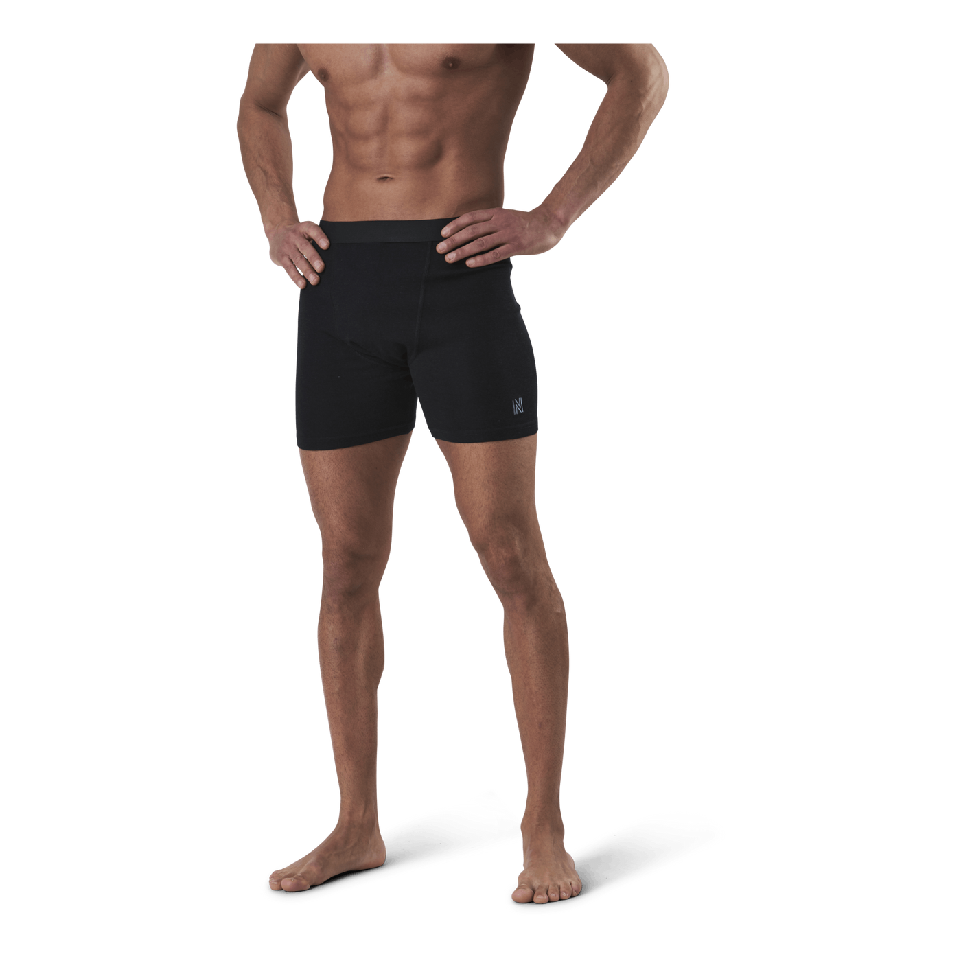 Rollo Boxer 100% Merino Wool Black