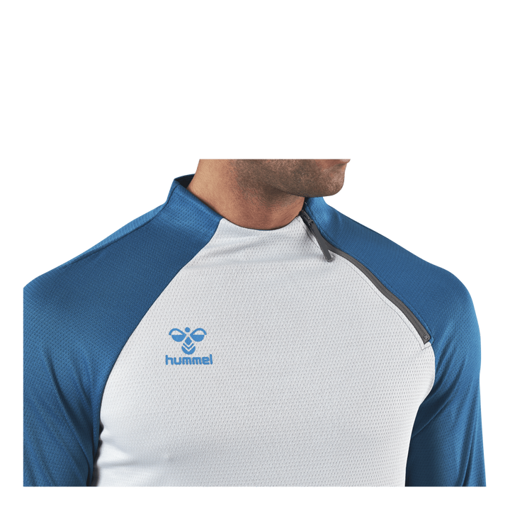 Invicta Half Zip Sweat Blue