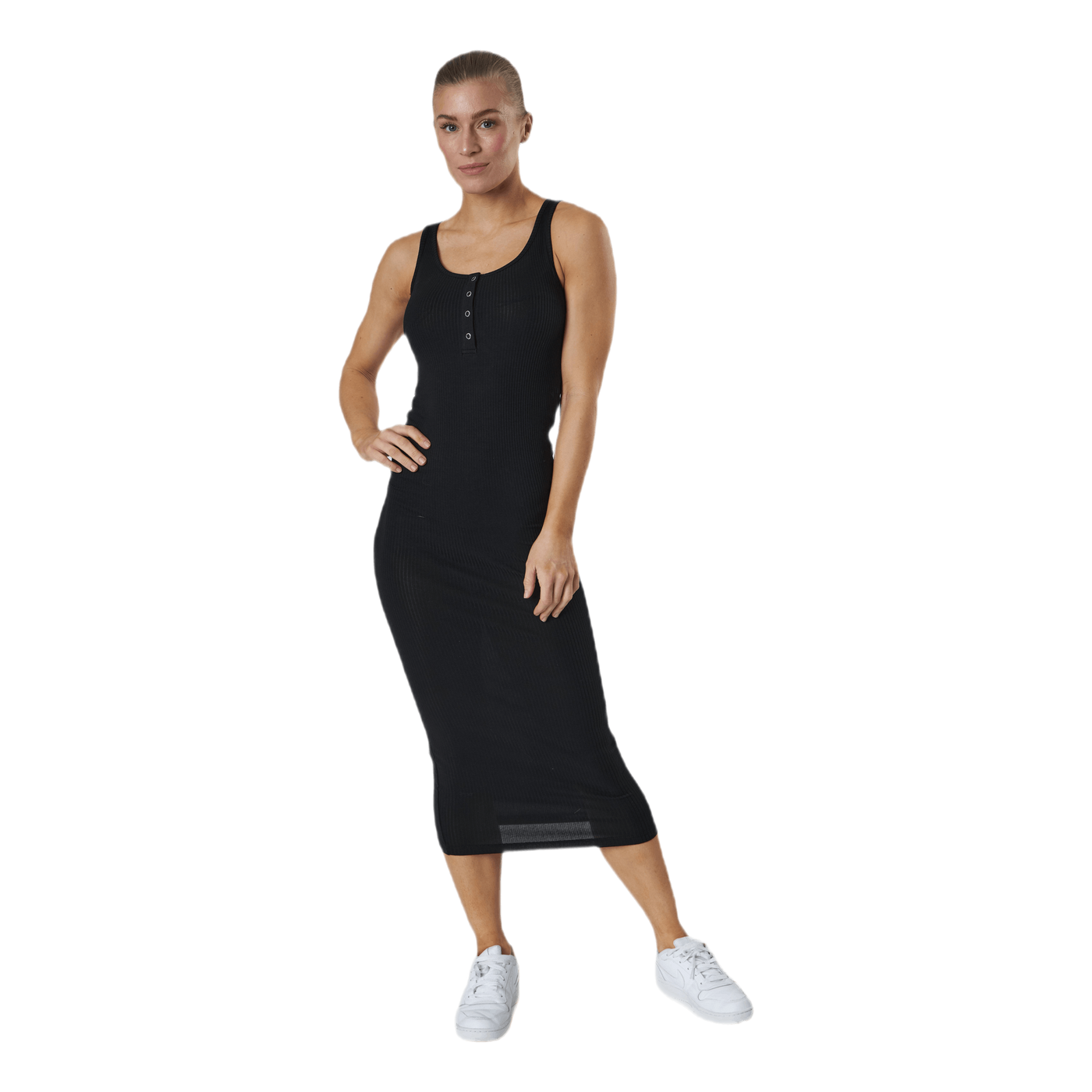 Kitte Tank Midi Dress Black