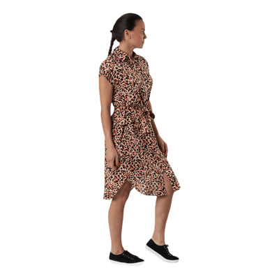 Nya Ss Shirt Dress Orange