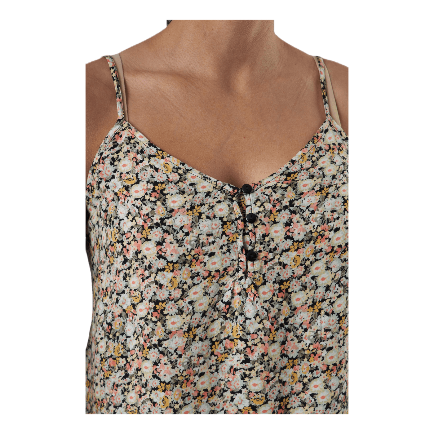 Nya Slip Top Black