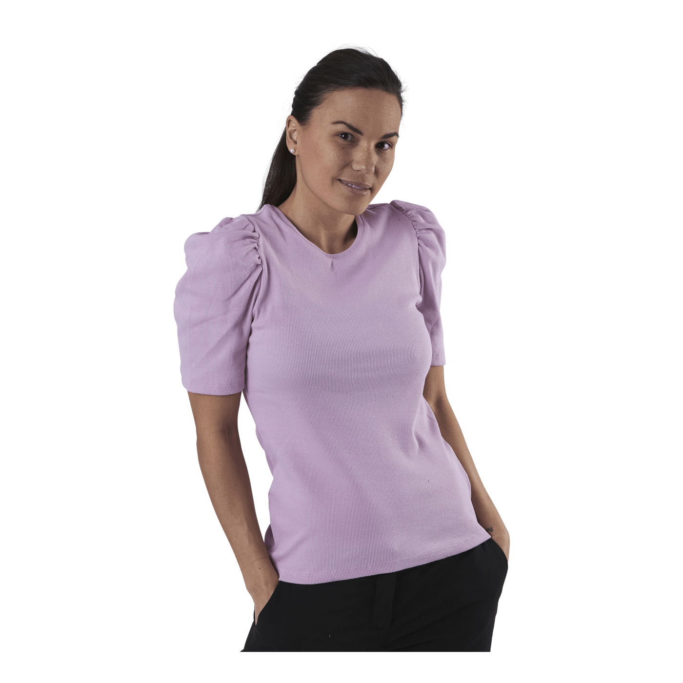 Anna Ss Top Purple