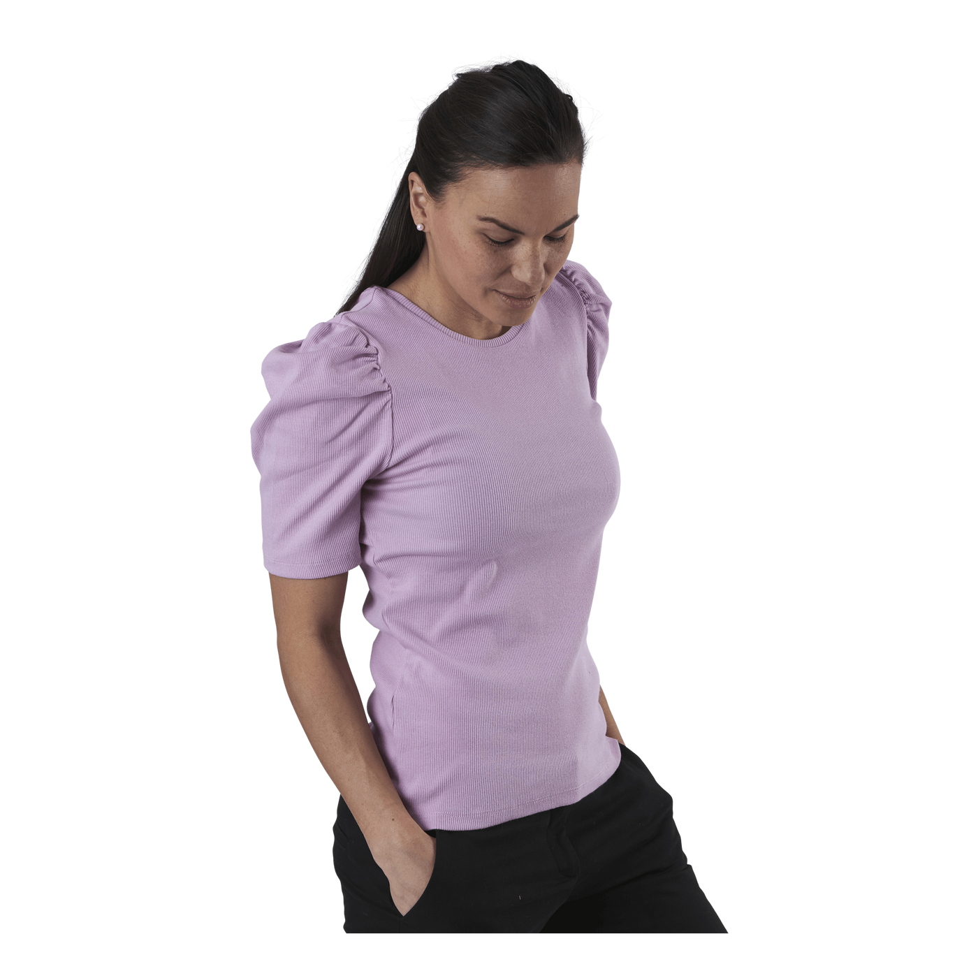 Anna Ss Top Purple