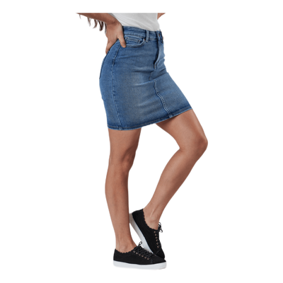 Lili Mw Denim Skirt Blue