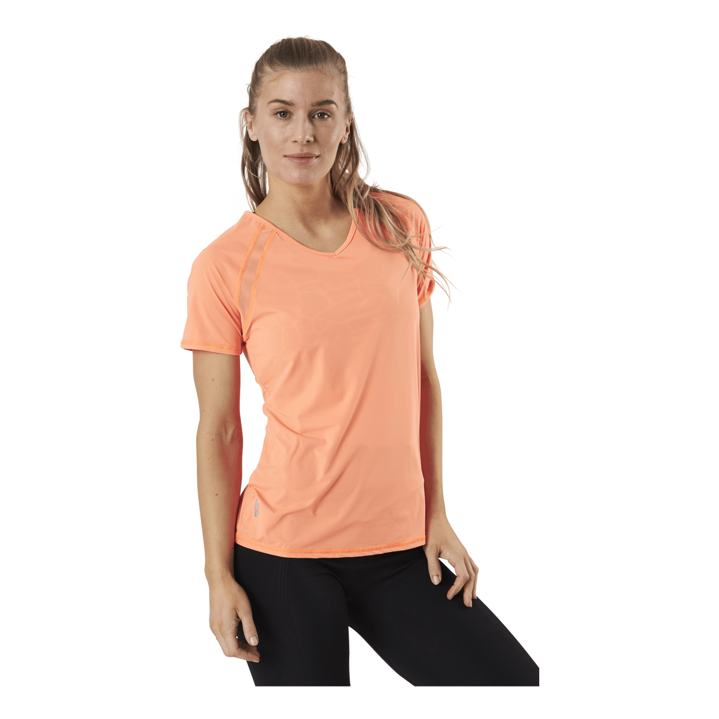 Performance Training Ss V-Neck  Tee Yellow
