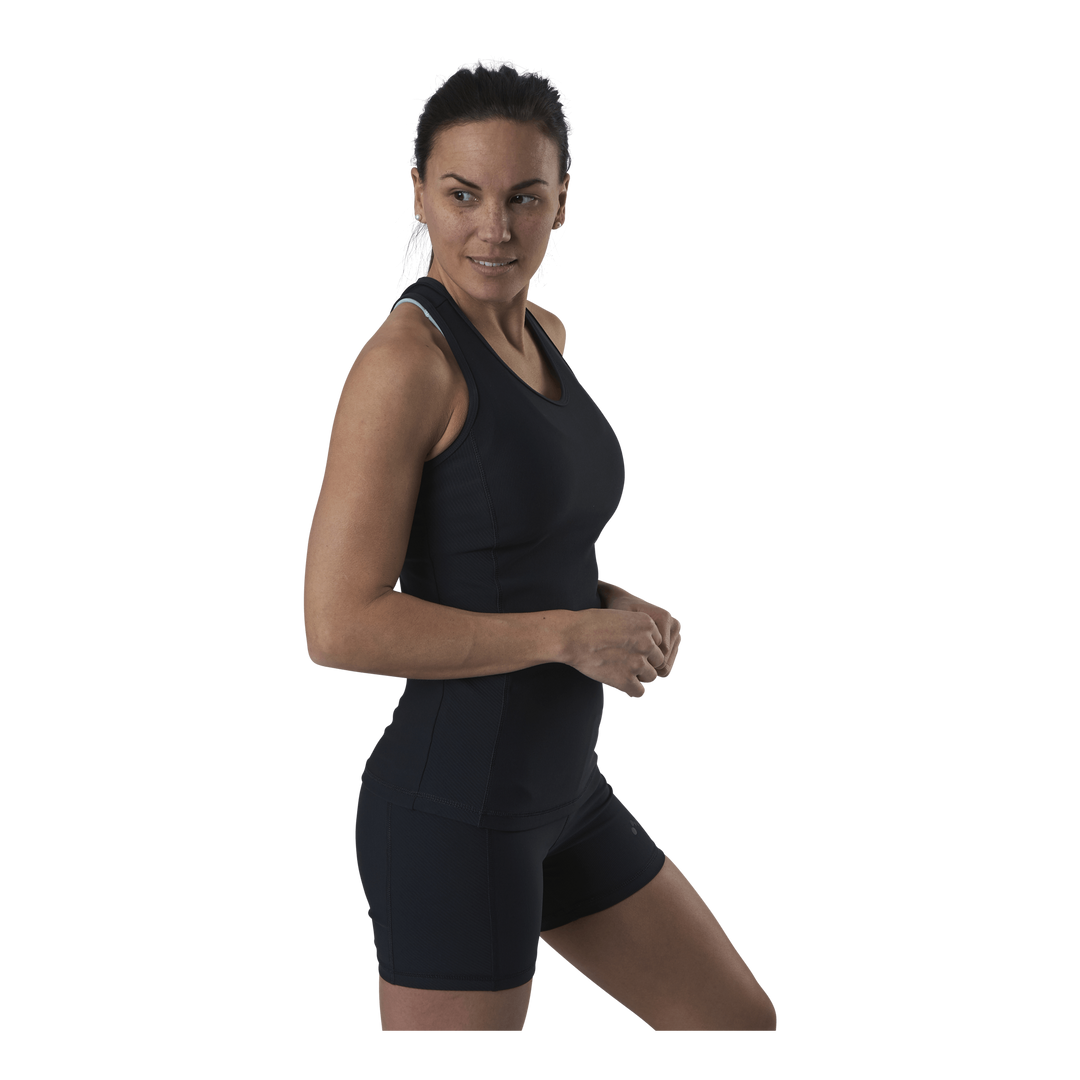 Jana Sl Train V-Neck Top Blue