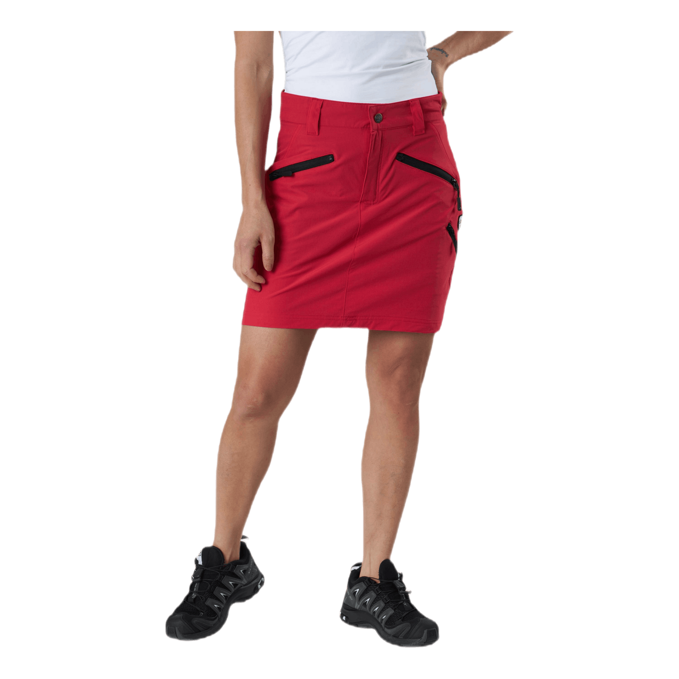 Flexi Skort Skirt Molten red