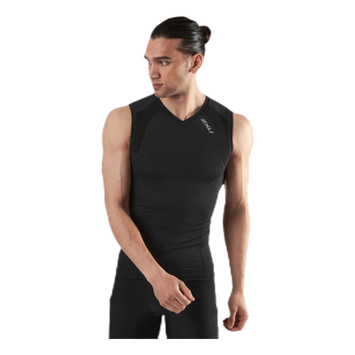 Comp Sleveless Top Black