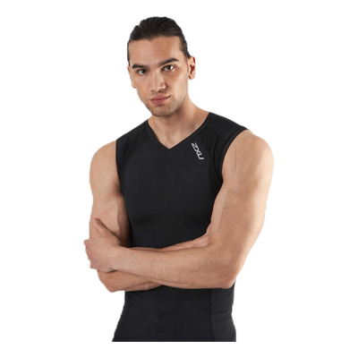 Comp Sleveless Top Black