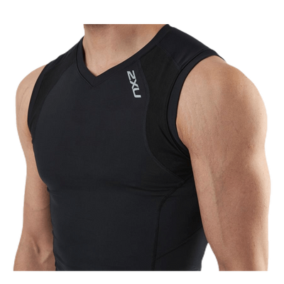 Comp Sleveless Top Black