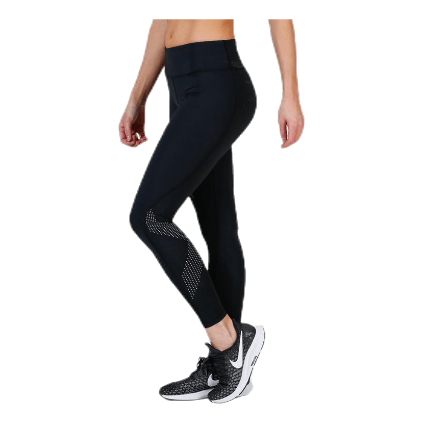 Mid-Rise Compression Tights Black/Grey