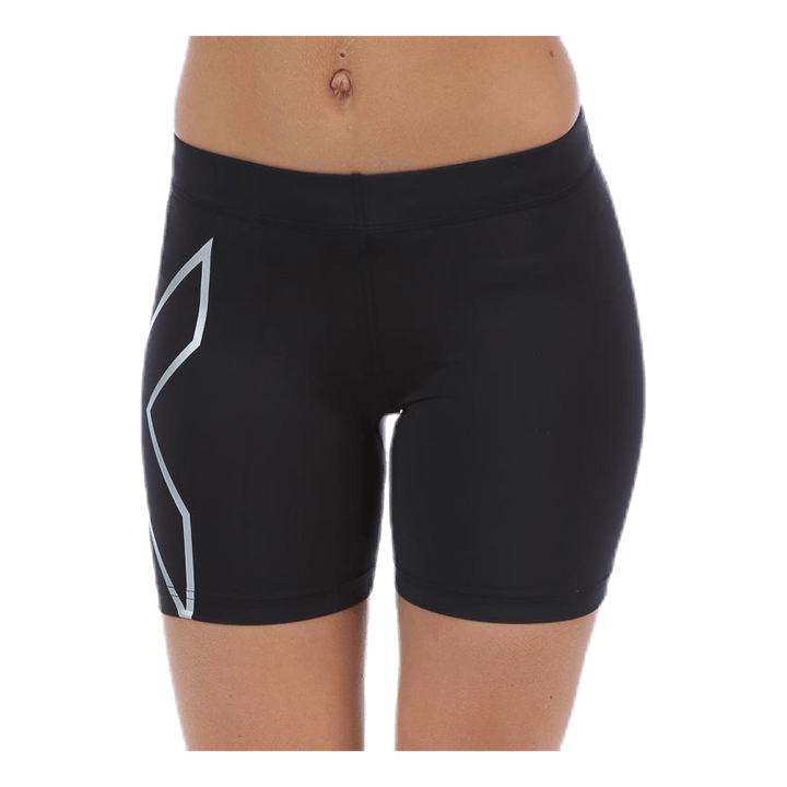 Core Compression 5" Shorts W Black/Silver