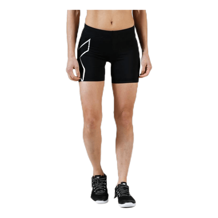Core Compression 5" Shorts W Black/Silver