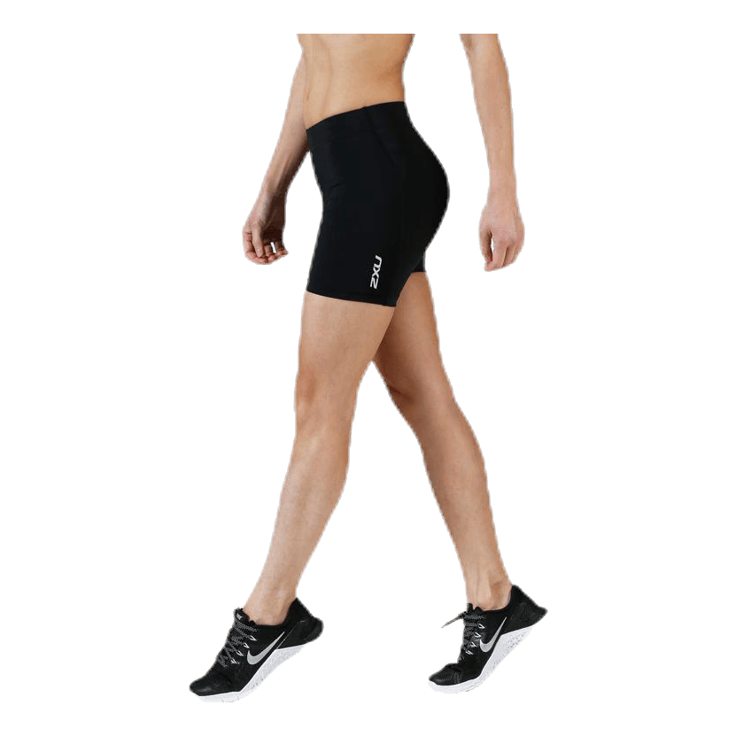 Core Compression 5" Shorts W Black/Silver