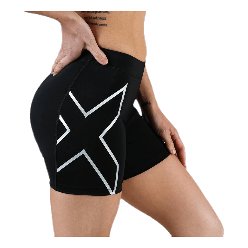 Core Compression 5" Shorts W Black/Silver