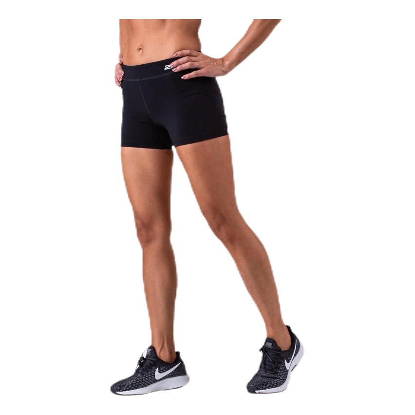 Fitness Comp.4 Inch Shorts Black/Silver