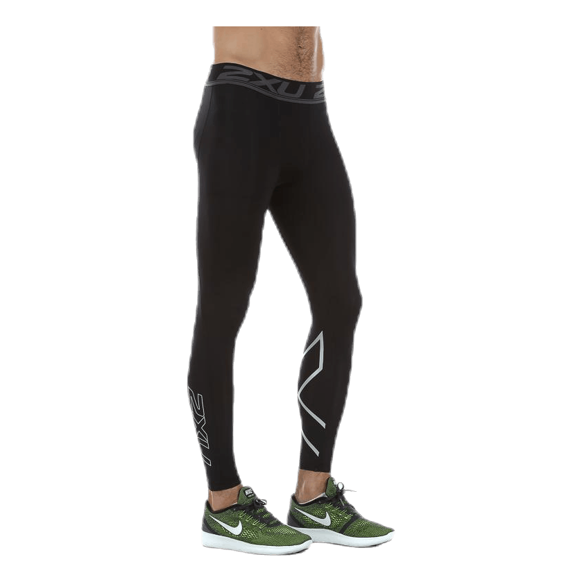 Accelerate Compression Tights Black/Silver