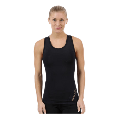 MCS Cross Training Compression Tank W Black/Gold