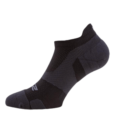 Vectr LightCushion NoShow Sock Black/Grey