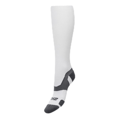 VECTR Light Cushion Sock White/Grey