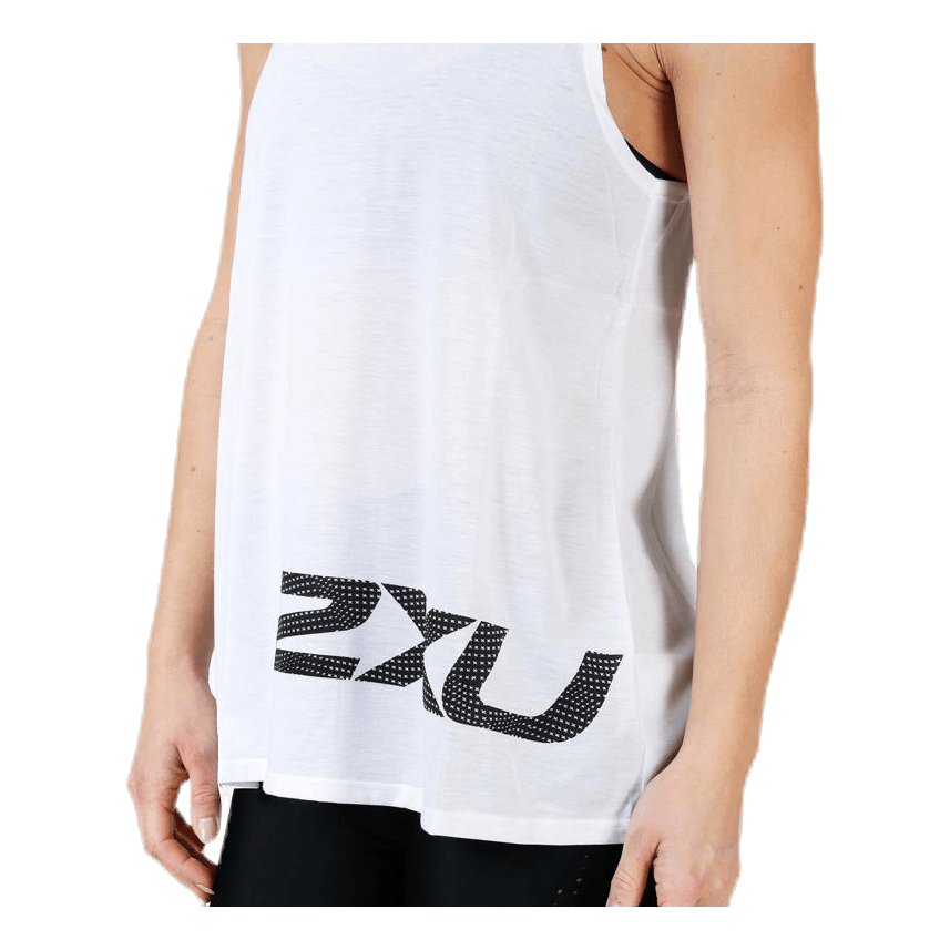 Urban Graphic Singlet White/Black