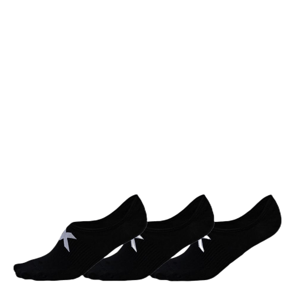 Invisible Sock 3 Pack White/Black