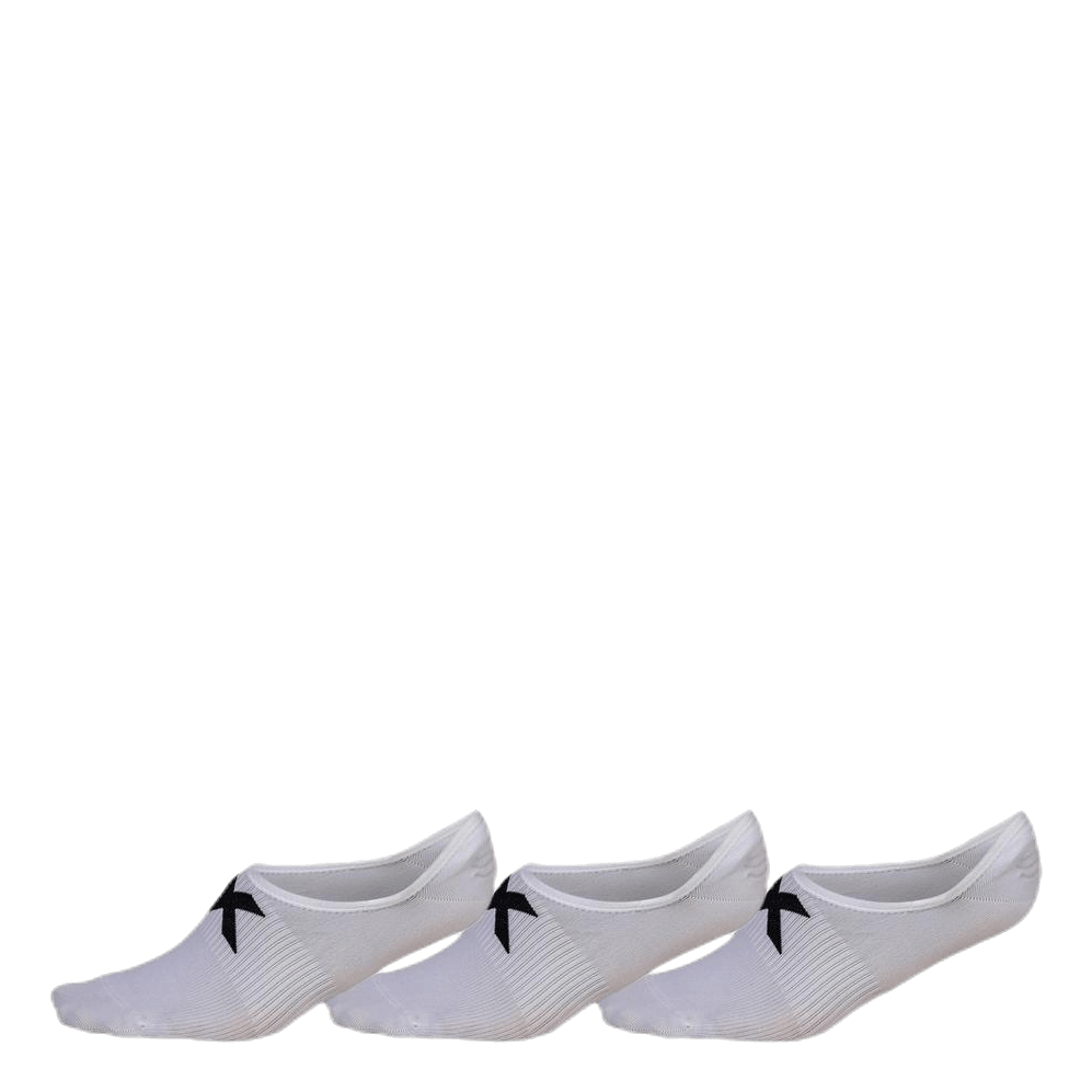 Invisible Sock 3 Pack White/Black