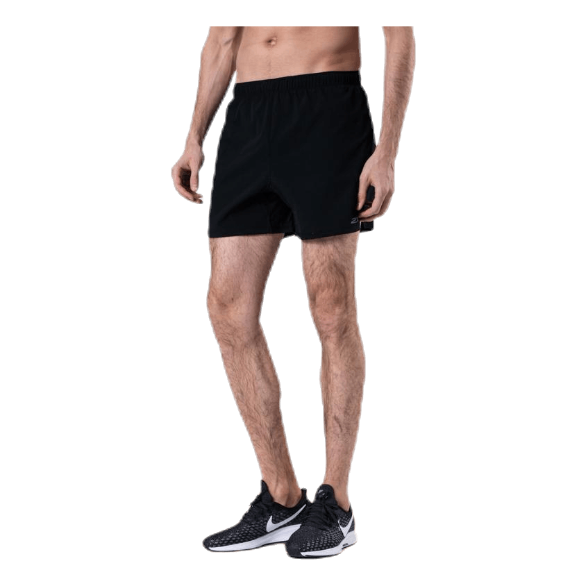 XVENT 5" Short (w brief) Black/Silver