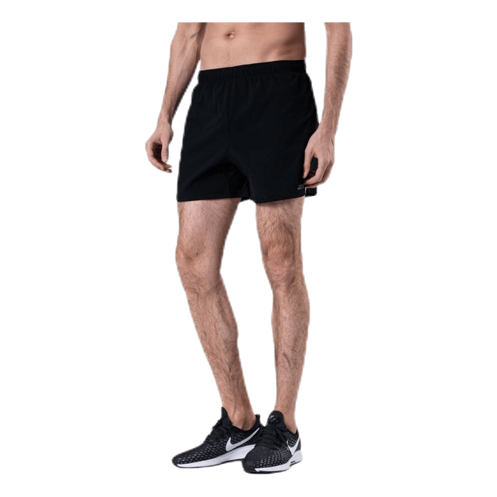 XVENT 5" Short (w brief) Black/Silver