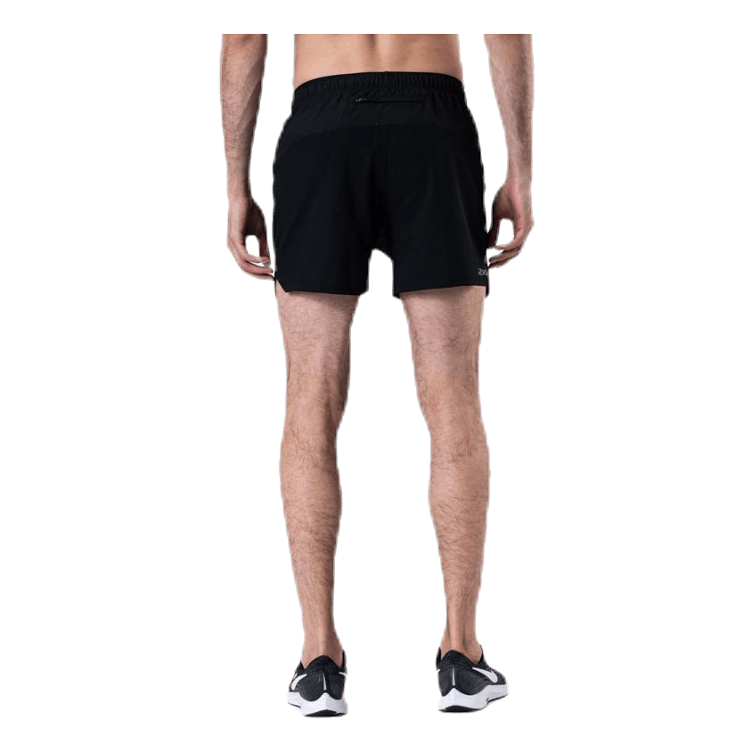 XVENT 5" Short (w brief) Black/Silver