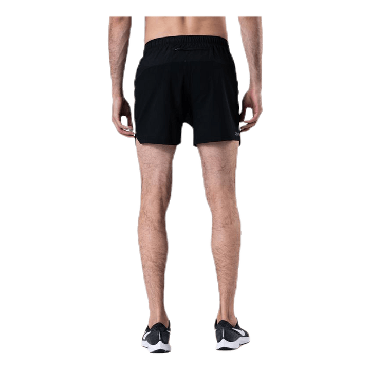XVENT 5" Short (w brief) Black/Silver