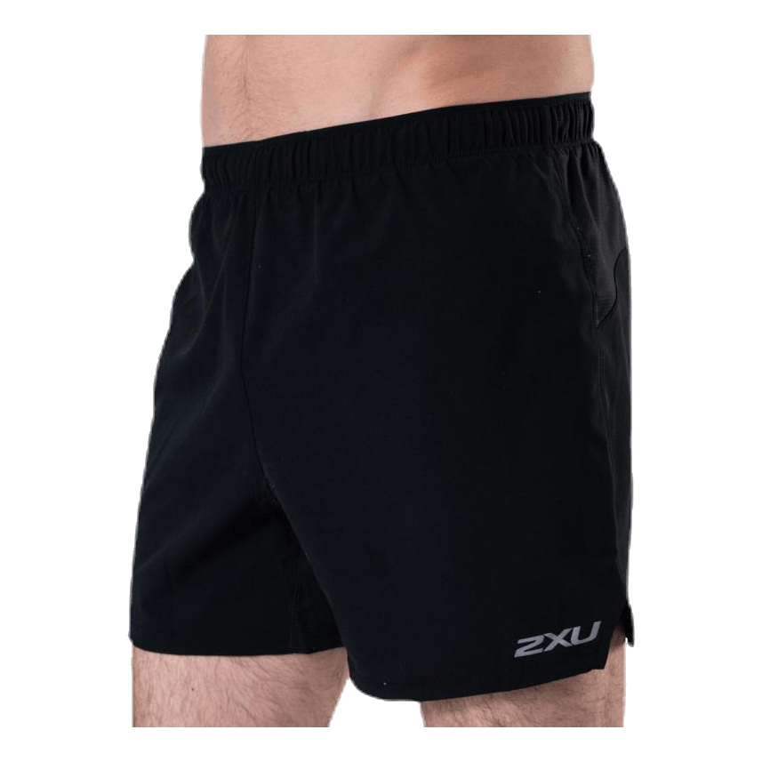 XVENT 5" Short (w brief) Black/Silver