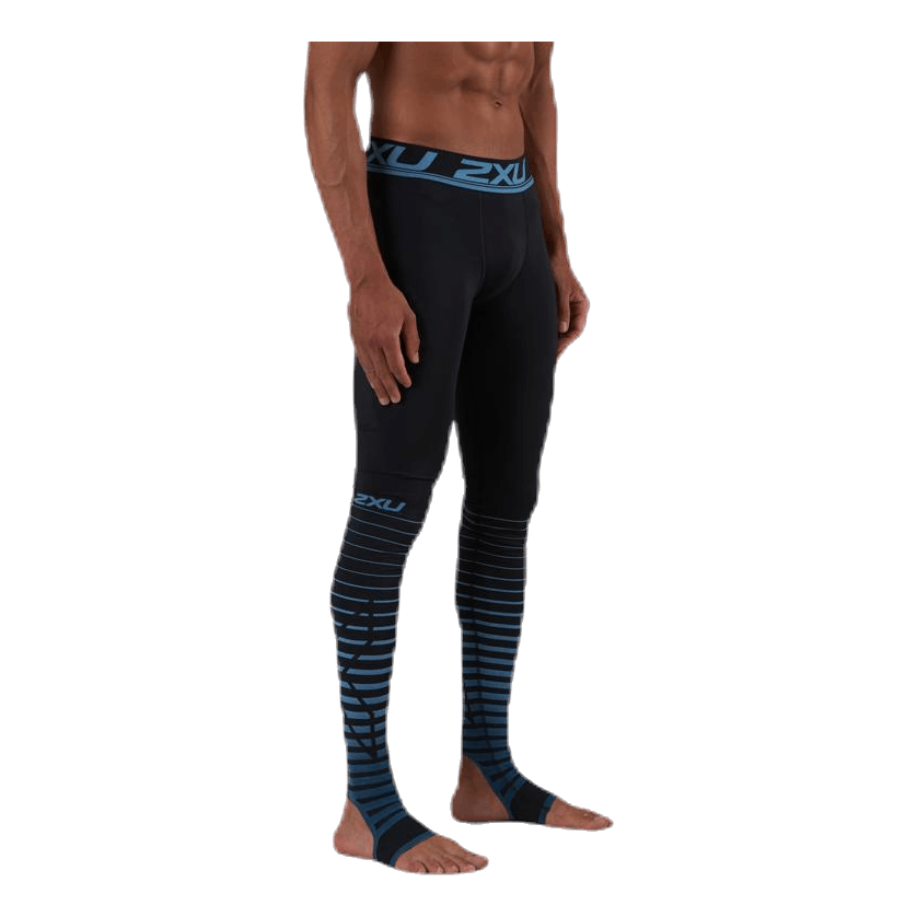 PowerRecovery Compression Tights Blue/Black