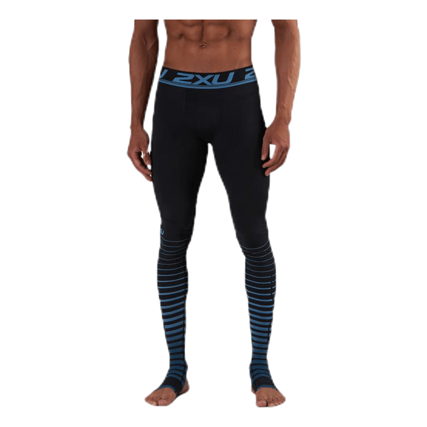 PowerRecovery Compression Tights Blue/Black