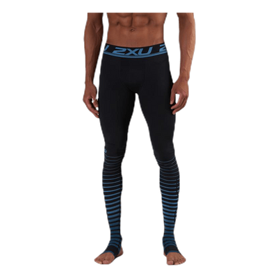 PowerRecovery Compression Tights Blue/Black