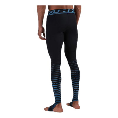 PowerRecovery Compression Tights Blue/Black