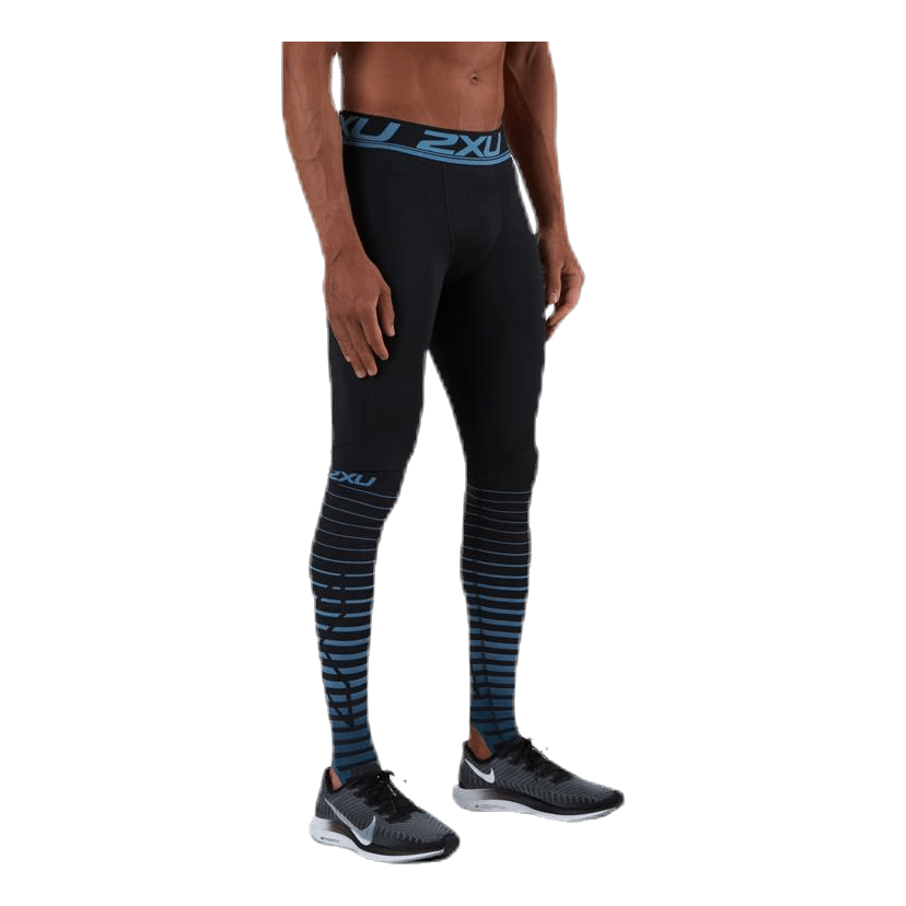 PowerRecovery Compression Tights Blue/Black