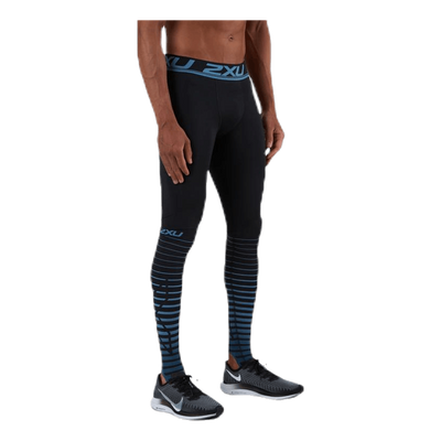 PowerRecovery Compression Tights Blue/Black