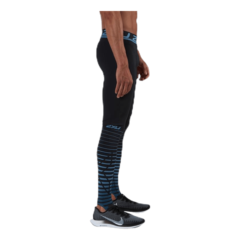 PowerRecovery Compression Tights Blue/Black