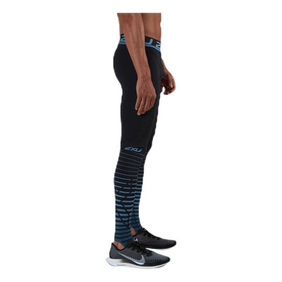 PowerRecovery Compression Tights Blue/Black